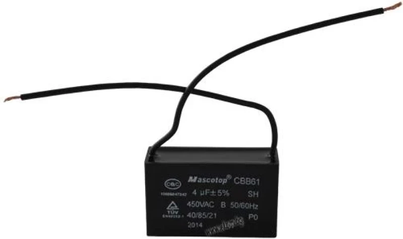 412AV85 Кондензатор 4mF/450VAC със изводи