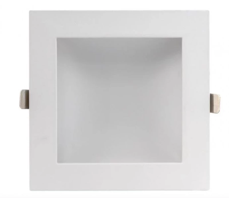 LED луна с индиректна светлина 12W, 4200K, 220-240V AC, неутрална светлина, квадрат
