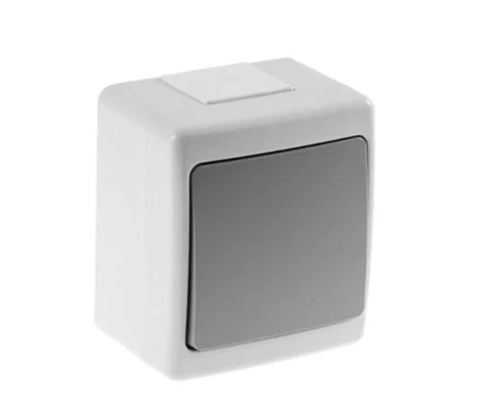 804PB03 Светлинен ключ BETA сх.1 ОМ сив IP44