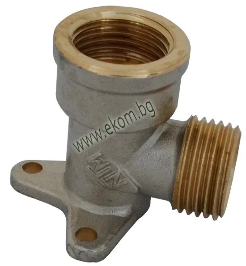 900TM75 Коляно за стена 1/2Fх1/2"16