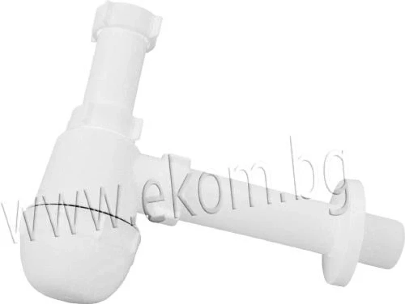 170WT18 СИФОН Ф40 1 1/2" С ТРЪБА 200 ММ И РОЗЕТКА A0124EU