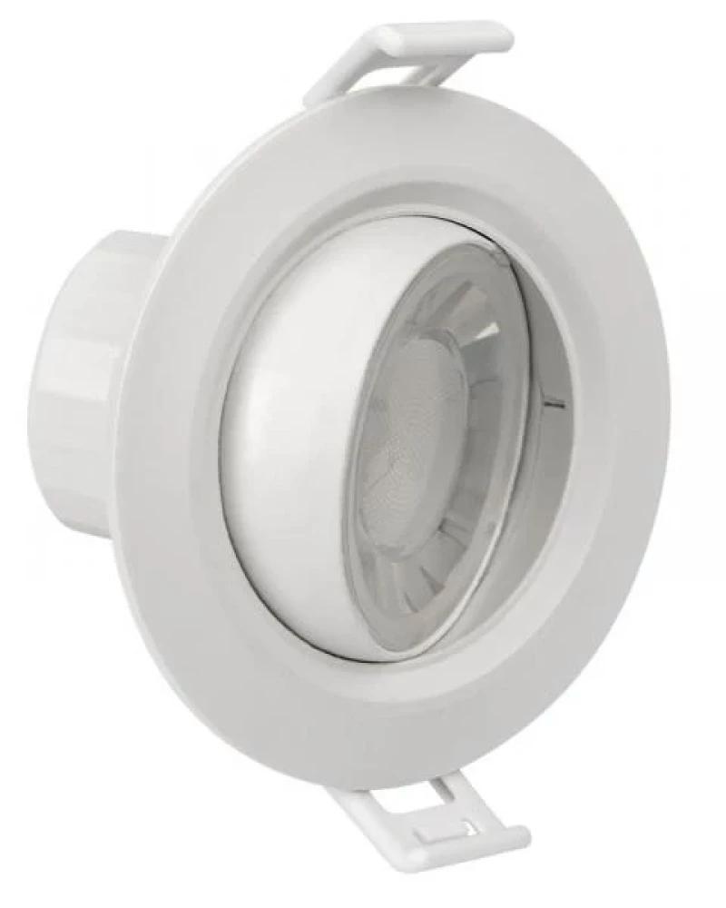 LED ЛУНА ЗА ВГРАЖДАНЕ ПОДВИЖНА КРЪГ 8W, 4200K, 220V, НЕУТРАЛНА СВЕТЛИНА, SMD2835