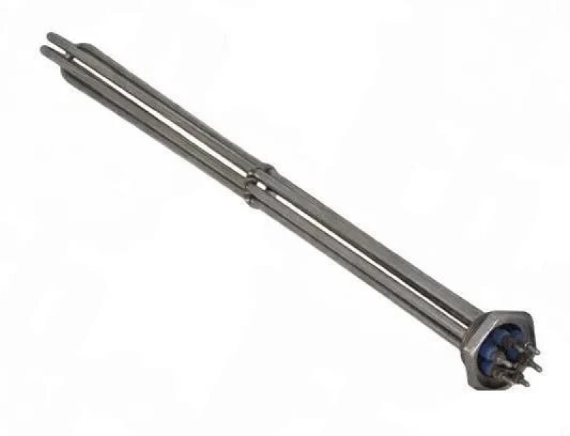 562BR12 Нагревател 3x2666W/230V Cr/Ni 1 1/2" L=460mm