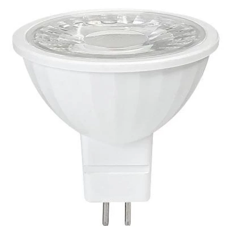 LED лампа луничка 7W, MR16, 2700K, 12V DC, топла светлина