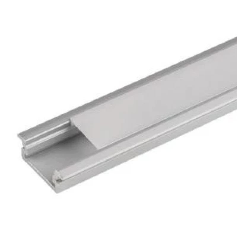 АЛУМИНИЕВ ПРОФИЛ ЗА LED ЛЕНТА, ПЛИТЪК - ЗА ВГРАЖДАНЕ, 2М