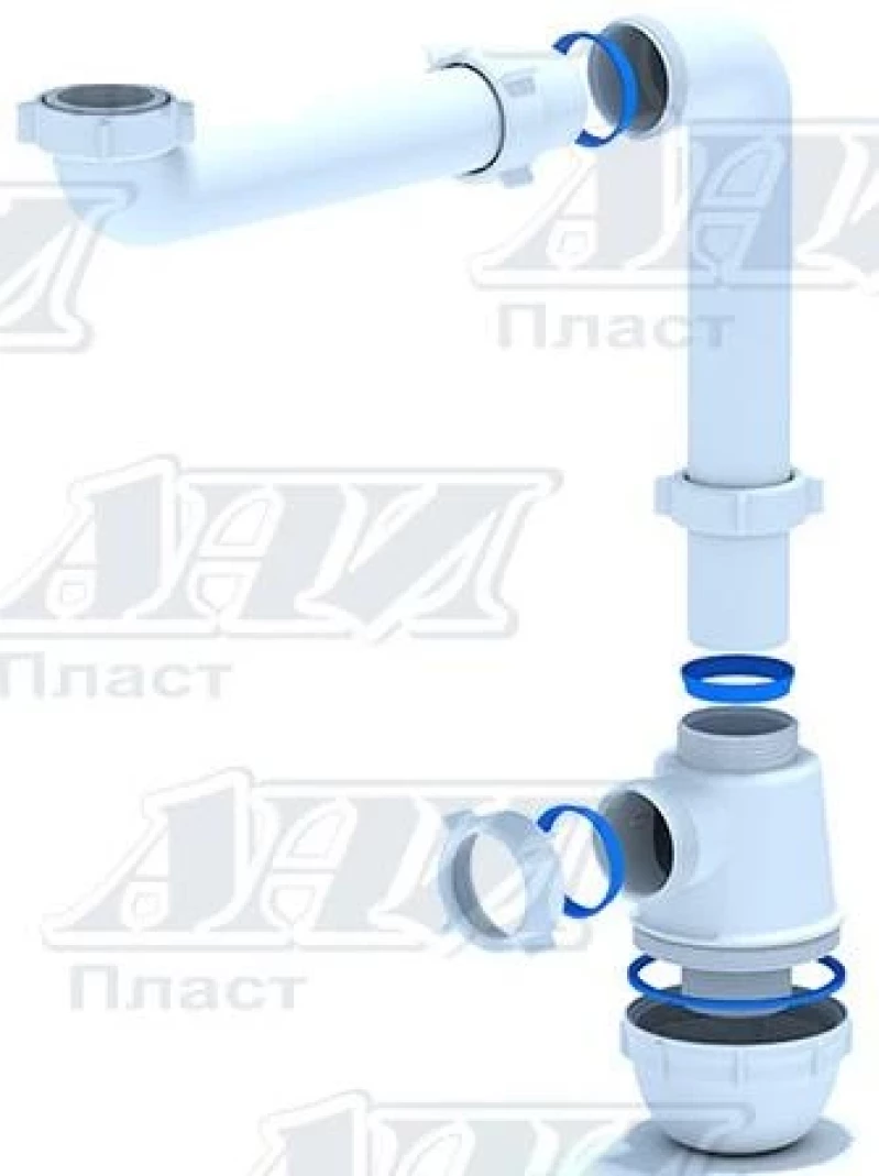 170WT21 СИФОН 1 1/2" Х 40 SPACE SAVING A5020