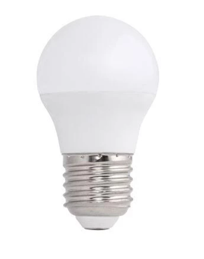 LED лампа топка 5W, E27, 3000K, 220-240V AC, топла светлина