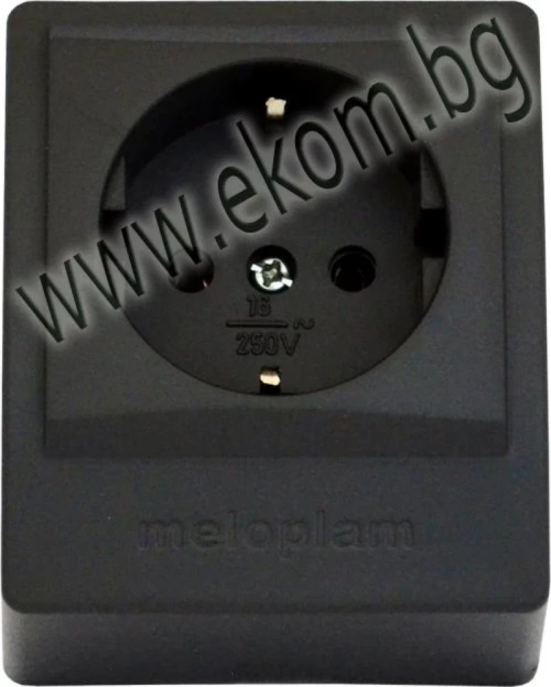 803МП43 КОНТАКТ ЕДИНИЧЕН ОМ IP30 ГРАФИТ ДЗ