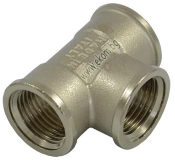 Тройник 3/4"x1/2"x3/4"