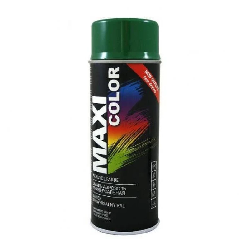 903MR05 Акрилен спрей 400 ml RAL 6002 гланц жълто зелено MAXI COLOR