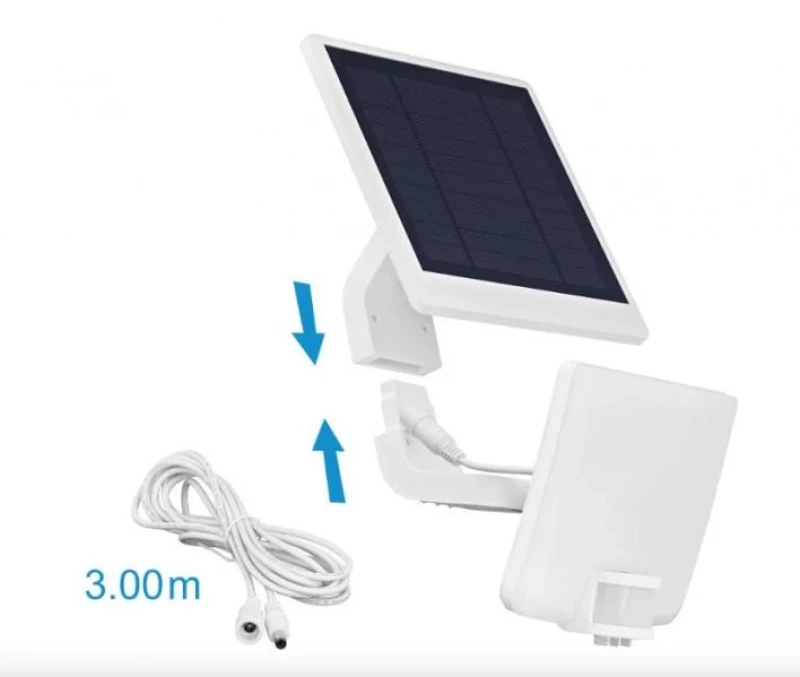 СОЛАРЕН LED ПРОЖЕКТОР С PIR ДАТЧИК ЗА ДВИЖЕНИЕ 11W, 5000K, IP54
