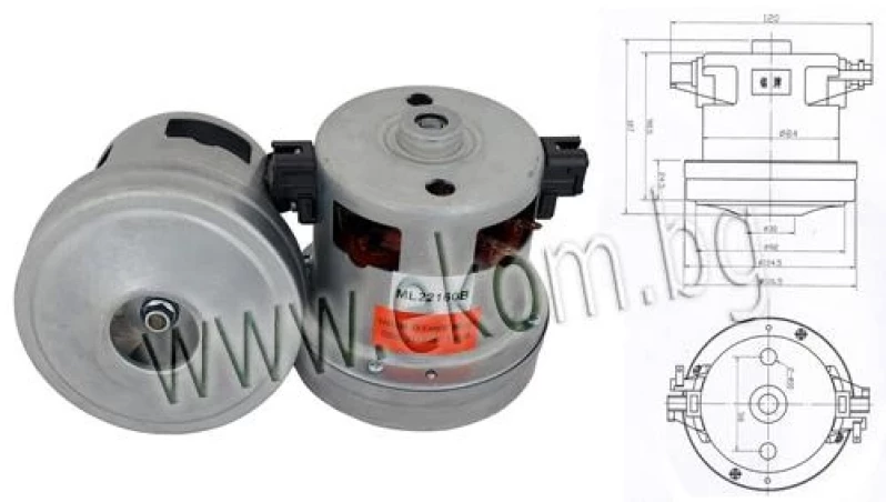 406VA12 Мотор прахосмукачка 1600 W