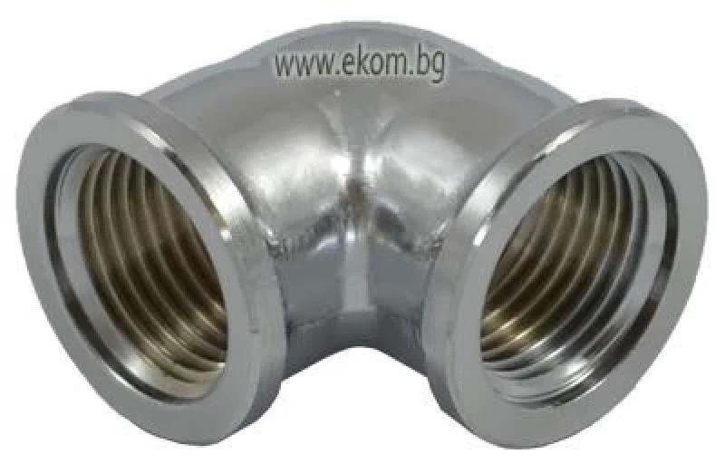 Коляно 1/2"x1/2" хром Ж/Ж