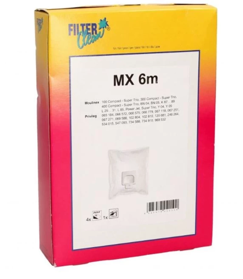443MX02 Торбичка MX6M - MOULINEX 4бр.