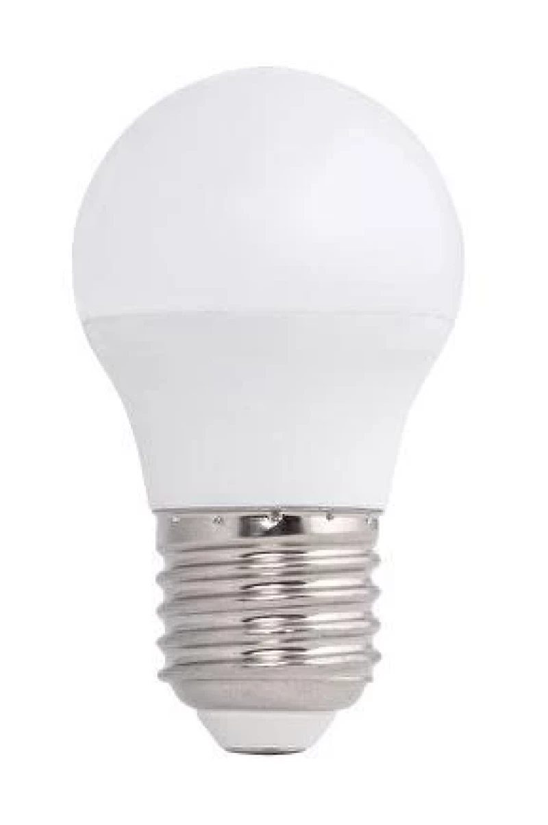 LED лампа топка 5W, E27, 4000K, 220-240V AC, неутрална светлина