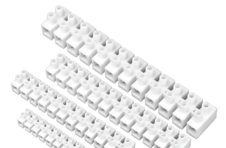 805PB01 Клема PVC 4 mm2 бяла