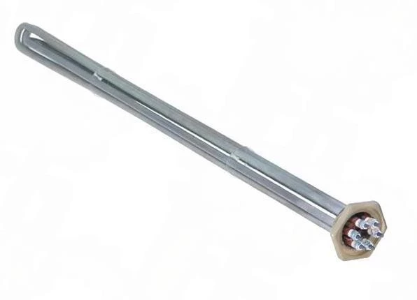 562BR18 Нагревател 3x3000W/230V Cr/Ni 1 1/2" L=600mm