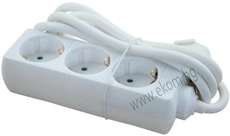 801МП01 Разклонител троен 2м 3x1,5
