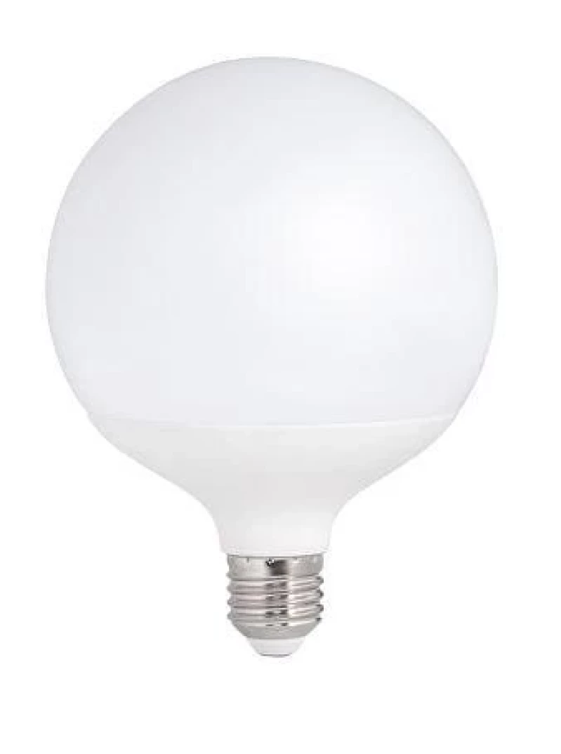 LED лампа топка 15W, E27, 3000K, 220-240V AC, топла светлина