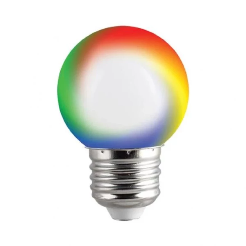 815VX04 LED Лaмпa 230V G45 0.5W E27 RGB седем цвята VIV003543