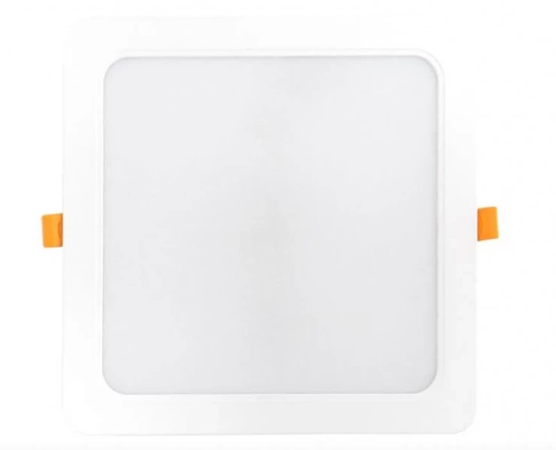 LED панел за вграждане, квадрат, 18W, 4000K, 220-240V AC, неутрална светлина