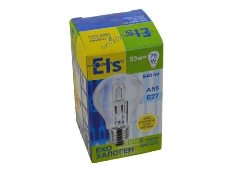 Халогенна лампа A55/E27 53W 230V