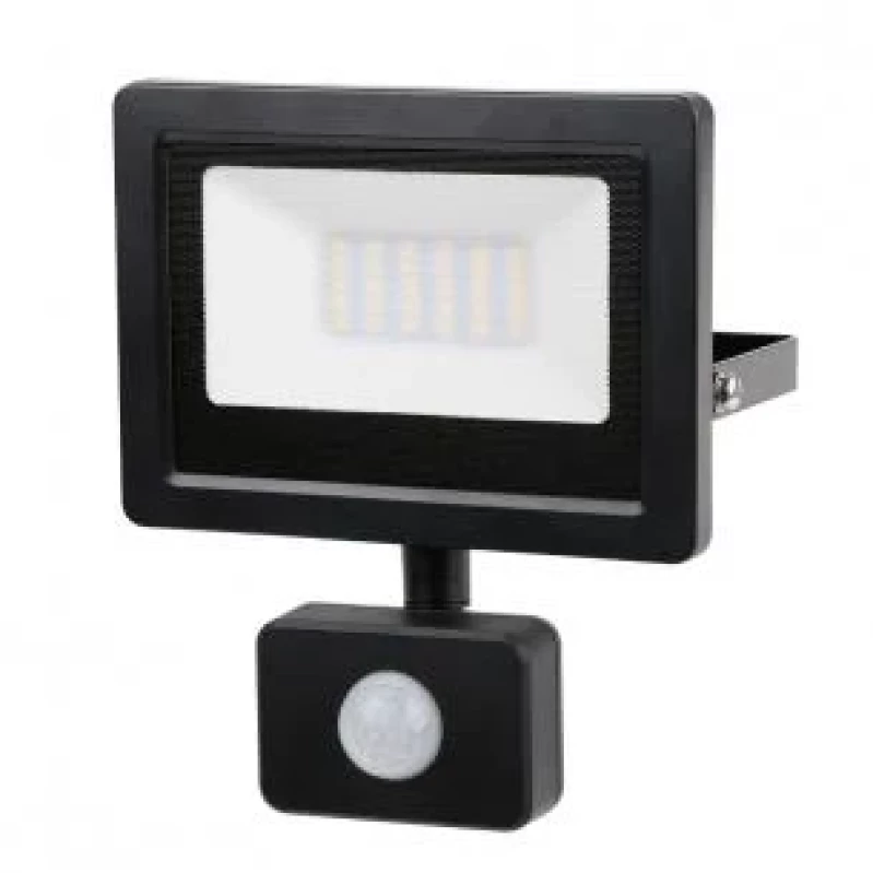 LED SLIM ПРОЖЕКТОР С ДАТЧИК ЗА ДВИЖЕНИЕ 20W, 4200K, 220V, IP44