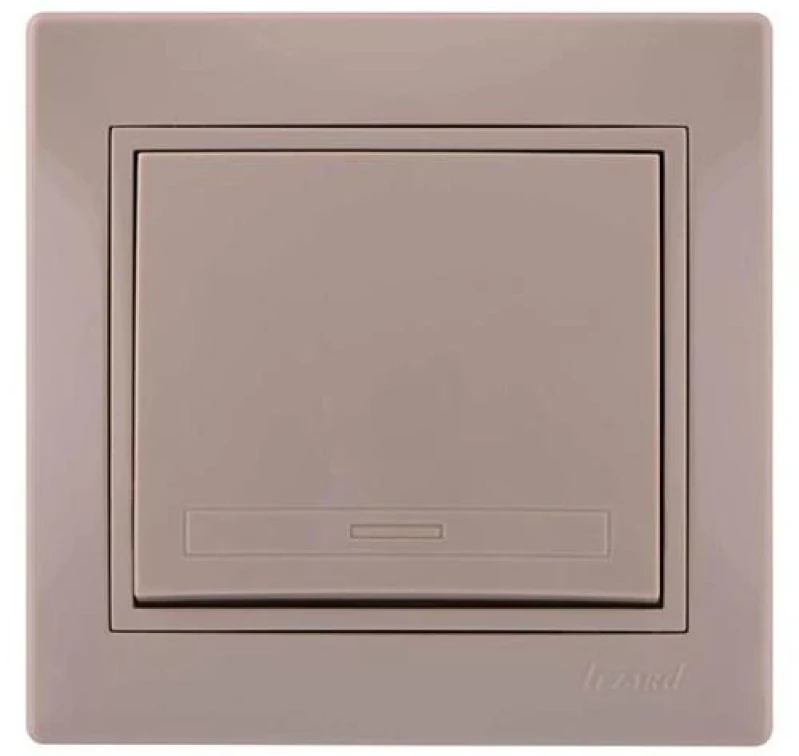 804ЕЛ05 Ключ скрит монтаж Мира сх.1 крем 701-0303-100