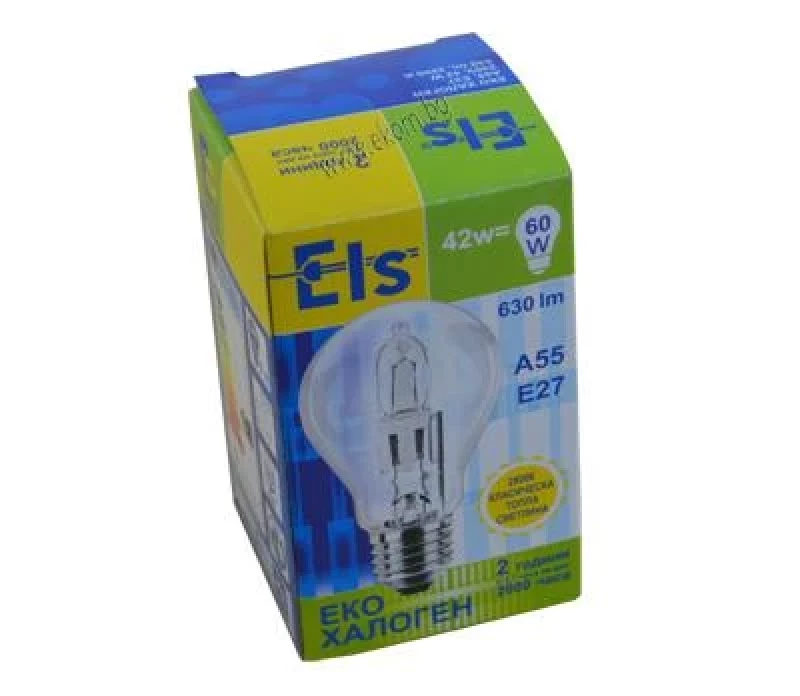 Халогенна лампа A55/E27 42W 230V