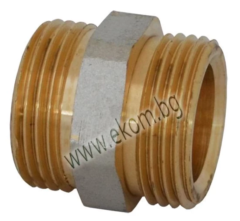 900TM83 Нипел 3/4х3/4" свързващ