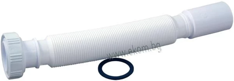 103WT03 Гофрирана връзка за сифон с пластм.гайка 1 1/2"