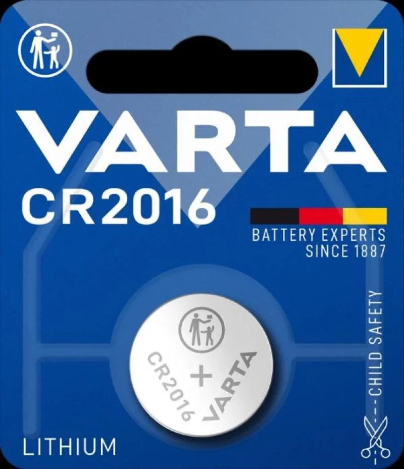 902VR01 Литиева батерия Varta CR 2016