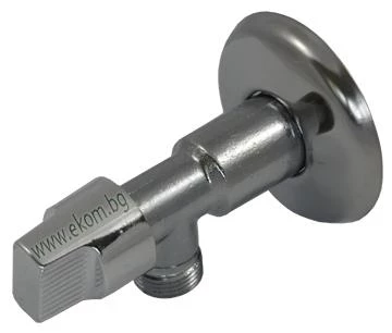 Сферичен кран 1/2"x1/2" ъглов 1/4 завъртане