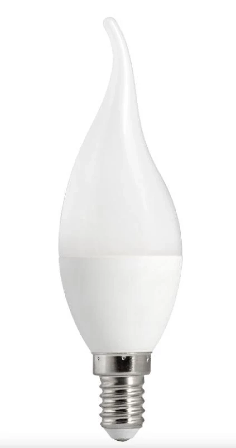 LED ЛАМПА ПЛАМЪК 5W, E14, 4000K, 220-240V AC, НЕУТРАЛНА СВЕТЛИНА
