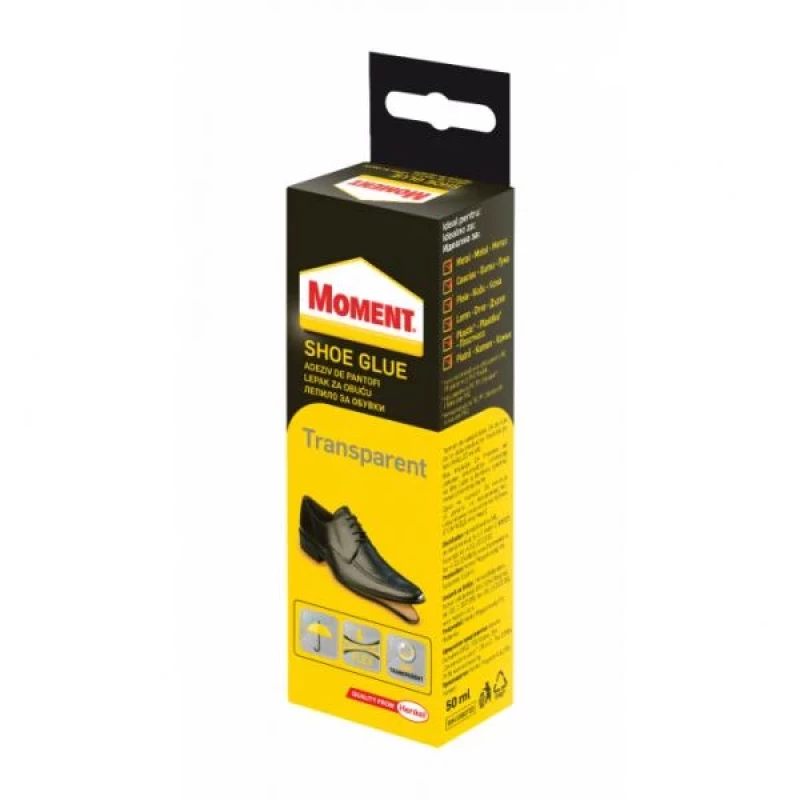 917HK24 Moment Shoe Glue прозрачно контактно лепило 50 мл - за кука