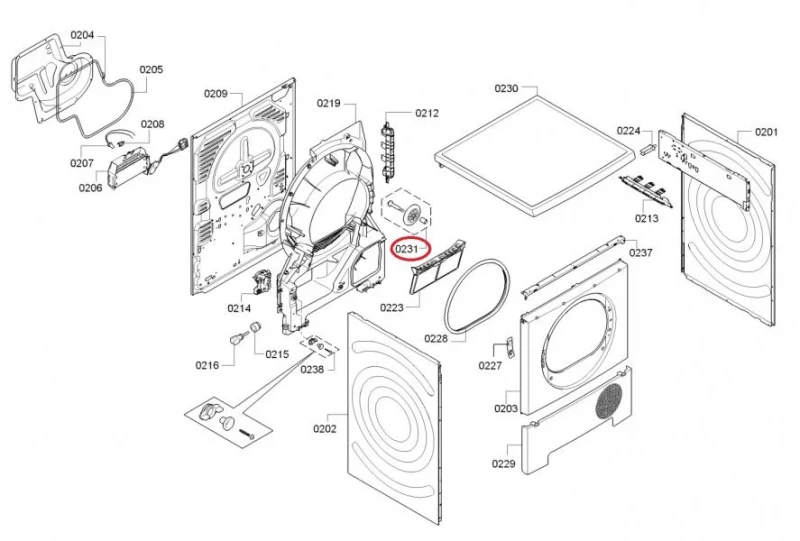 Ролка за барабан 613598-BOSCH