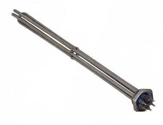 562BR11 Нагревател 3x2000W/230V Cr/Ni 1 1/2" L=420mm
