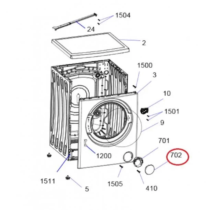 Капаче 482000020713 - WHIRLPOOL