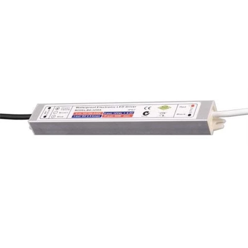 ЗАХРАНВАНЕ ЗА LED ЛЕНТА, ВОДОУСТОЙЧИВO, 12V DC, 36W