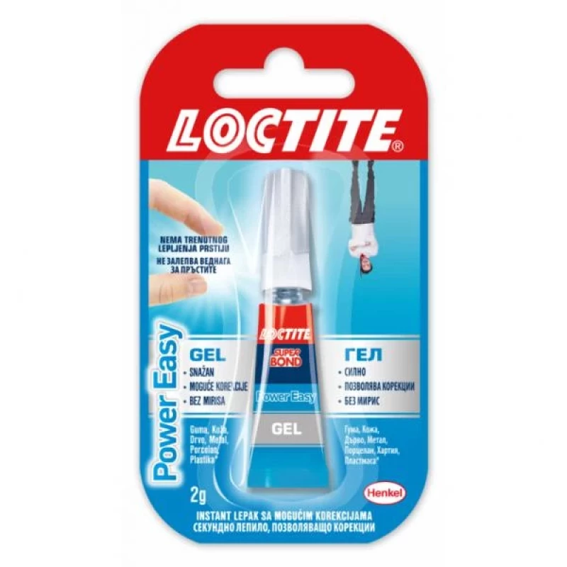 917HK08 Loctite Super Bond Power Easy секундно лепило 2 г