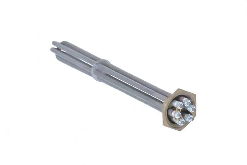 562BR10 Нагревател 3x2000W/230V Cr/Ni 1 1/2" L=400mm със сонда 8x340mm