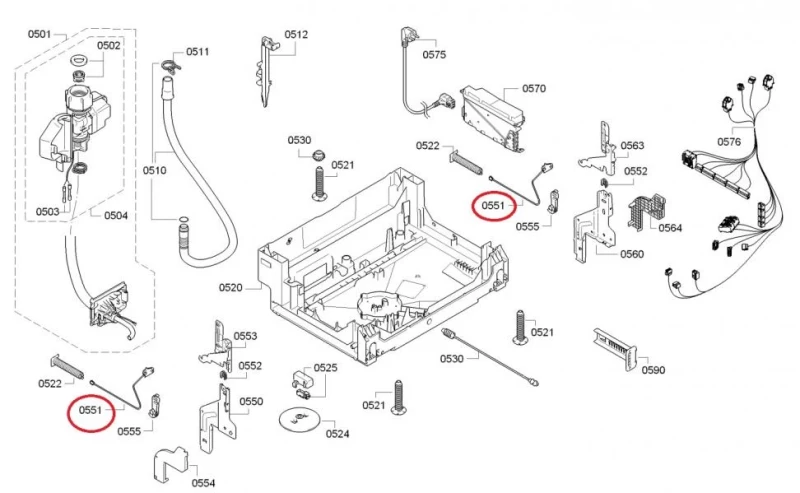 164BH12 Шнур за врата к-кт-BOSCH