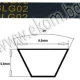 Thumbnail 1 of 116LG02A Ремък 3L 500