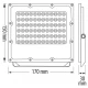 Thumbnail 5 of LED Slim прожектор 50W, 5000K, 220-240V AC, IP65 неутрална светлина