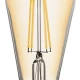 Thumbnail 2 of LED filament COB лампа крушка, димираща, 8W, E27, 2500K, 220-240V AC, амбър, ST64