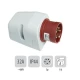 Thumbnail 1 of 802PB36 Стационарен щепсъл ОМ IP44 32A 5P