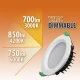 Thumbnail 4 of LED ЛУНА ЗА ВГРАЖДАНЕ, ДИМИРАЩА 10W, 3000K/4200K/6000K, 220V AC, IP44, SMD2835