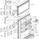 Thumbnail 2 of Уплътнител фризер 631411 - GORENJE