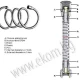 Thumbnail 1 of 102SF03 Маркуч за душ 175-225см. - 1/2"2830