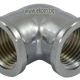 Thumbnail 1 of Коляно 1/2"x1/2" хром Ж/Ж